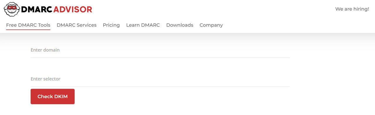 DMARC validator