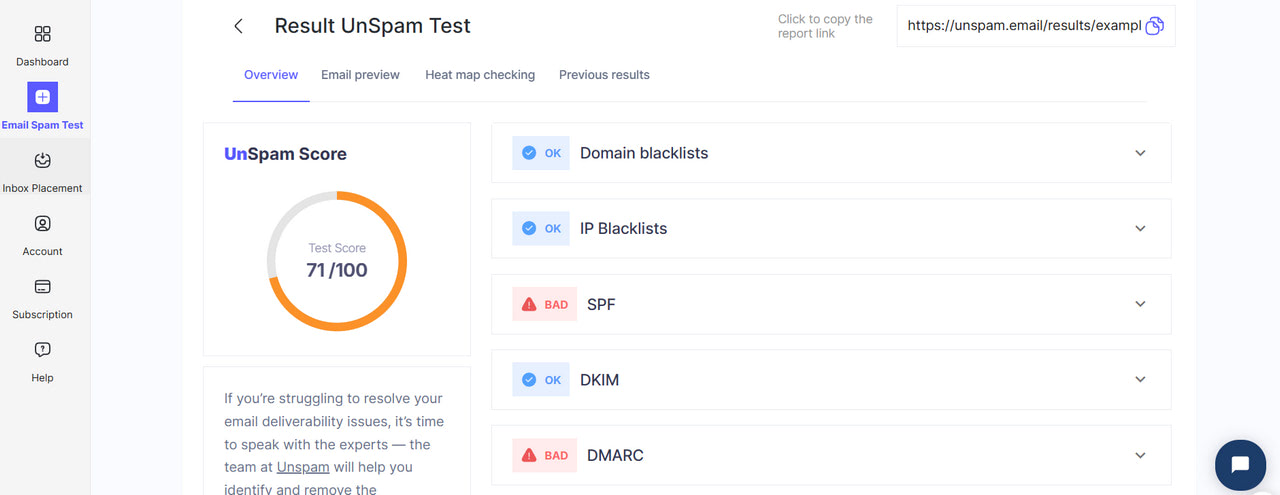 Amplify Microsoft Smart Network Data Services with Unspam