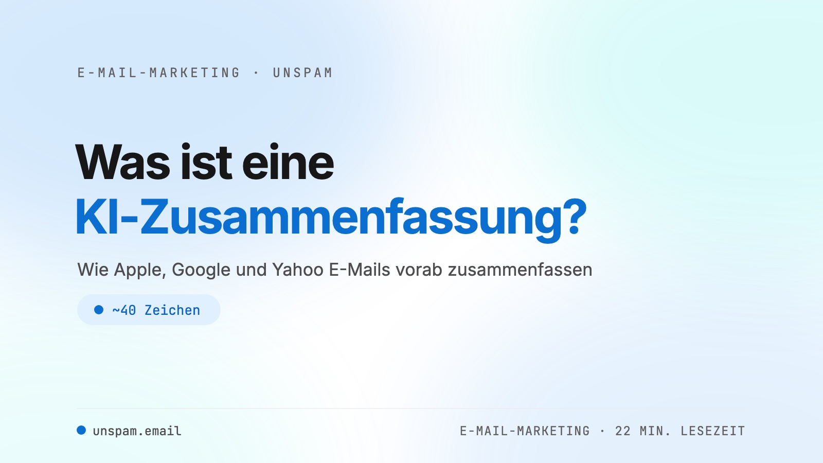 KI-Zusammenfassungen: was sie für E-Mail-Marketing und Design ändern