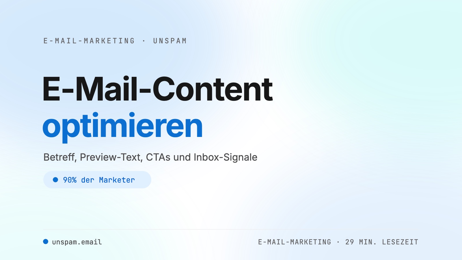 E-Mail-Content optimieren: Strategien für mehr Engagement