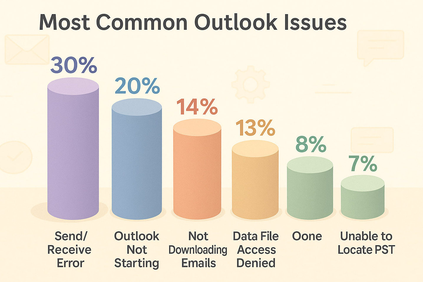 Most common Outlook issues