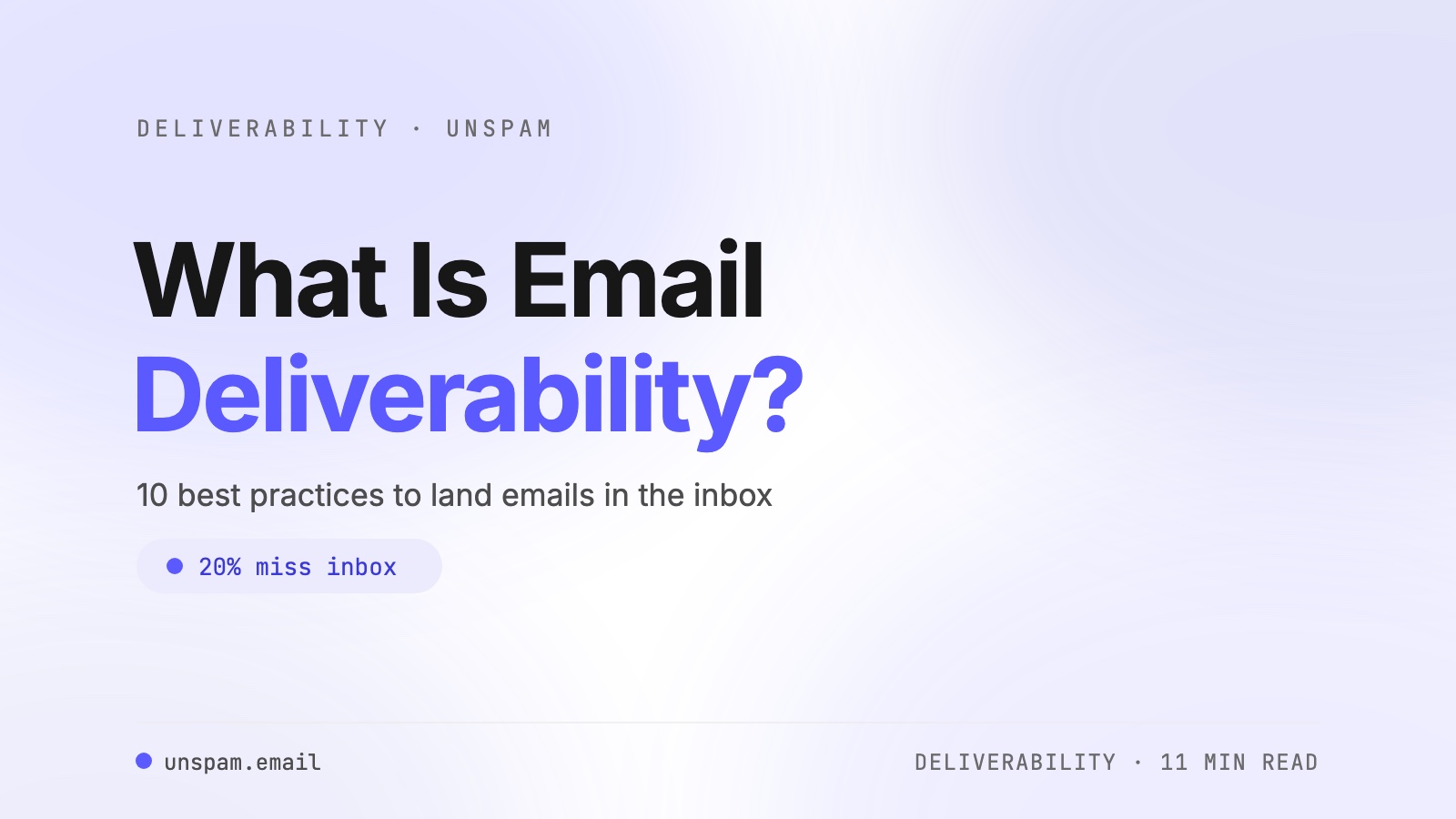What is Email Deliverability? 10 Best Practices for 2025