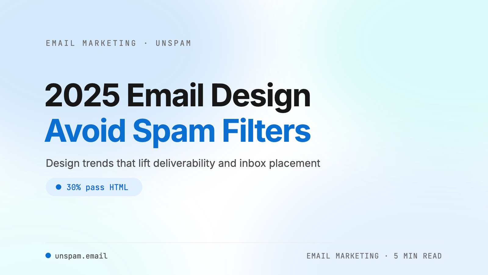 How 2025 Email Design Trends Can Improve Email Deliverability and Avoid Spam Filters