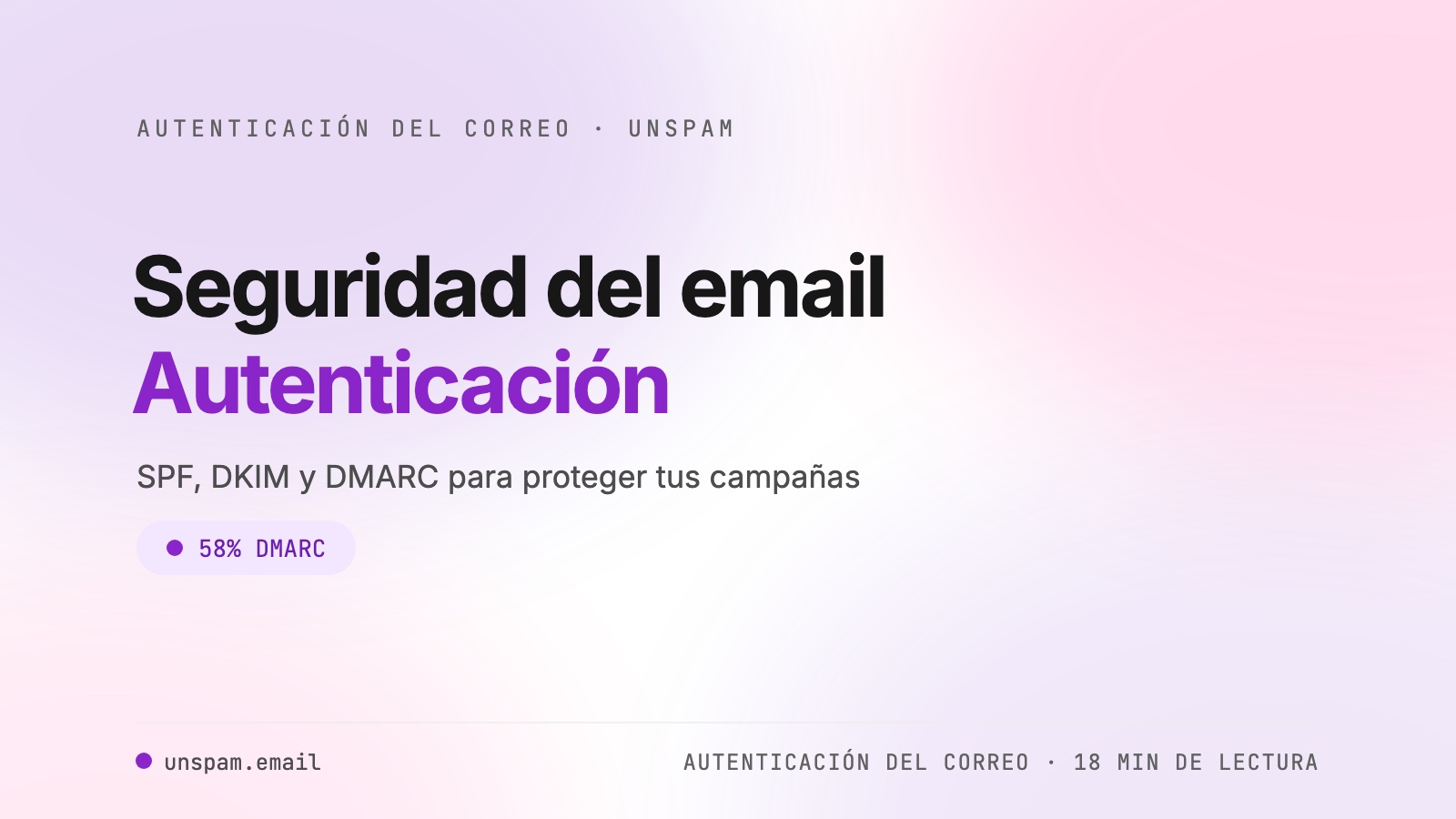 Buenas prácticas de seguridad del correo: consejos clave de autenticación