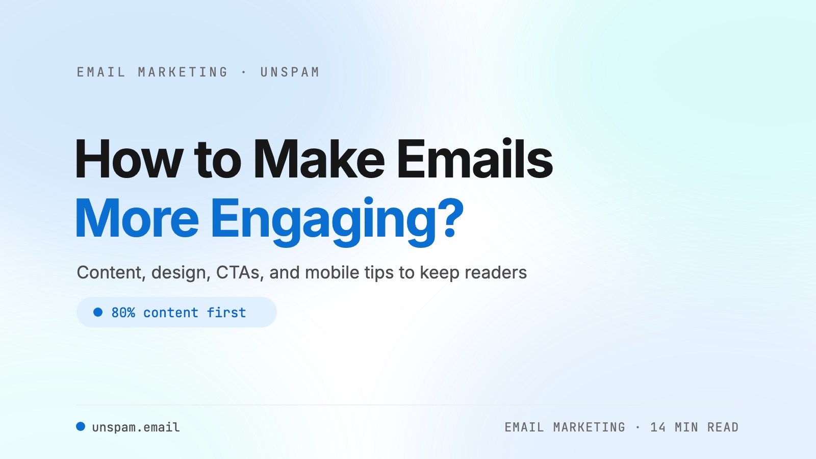 How to Make Emails More Engaging?