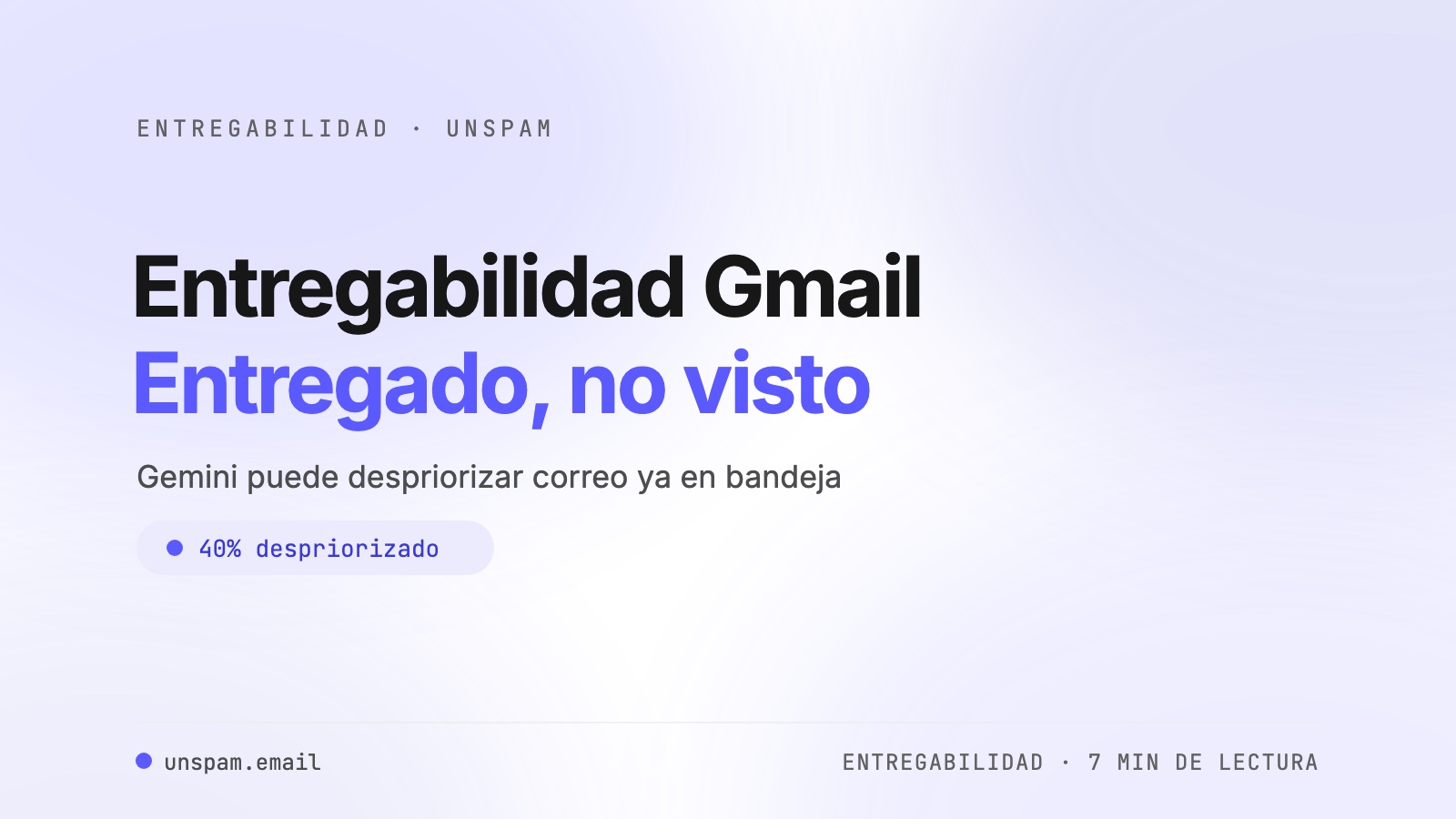 La entregabilidad en Gmail en la era Gemini: entregado no significa visto