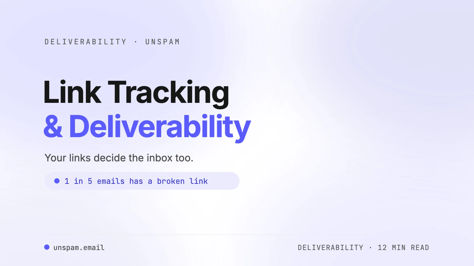 Link Tracking and Email Deliverability: How Click Tracking Affects Inbox Placement