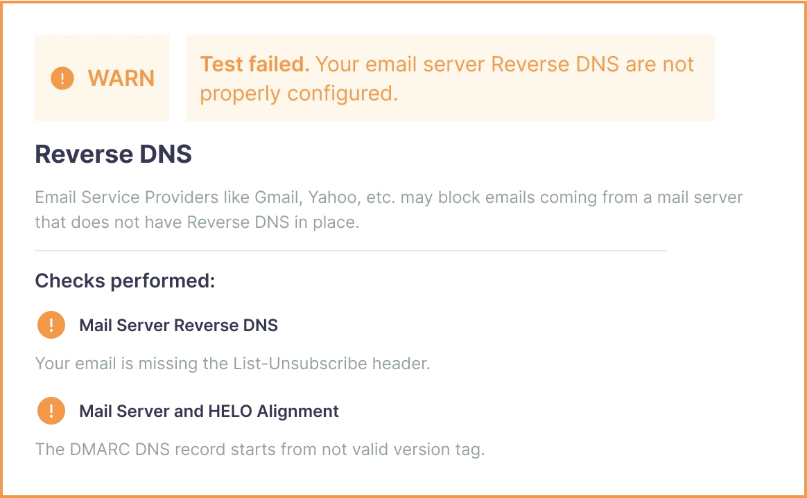 Reverse DNS